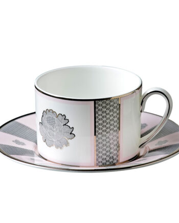 ROSE LACE TEA CUP & SAUCER